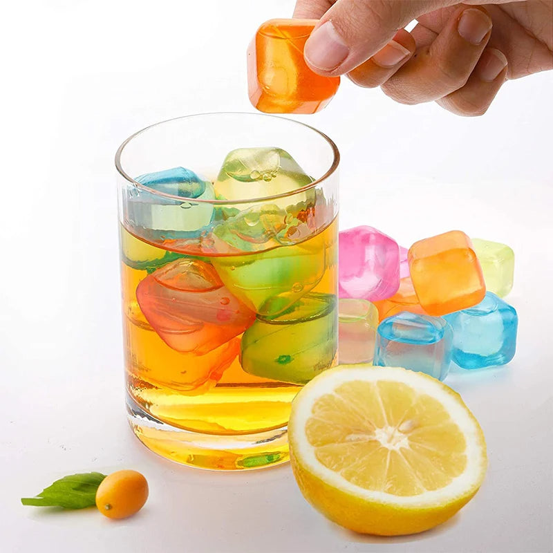 12Pcs/Set Whisky Reusable Ice Cube The Summer