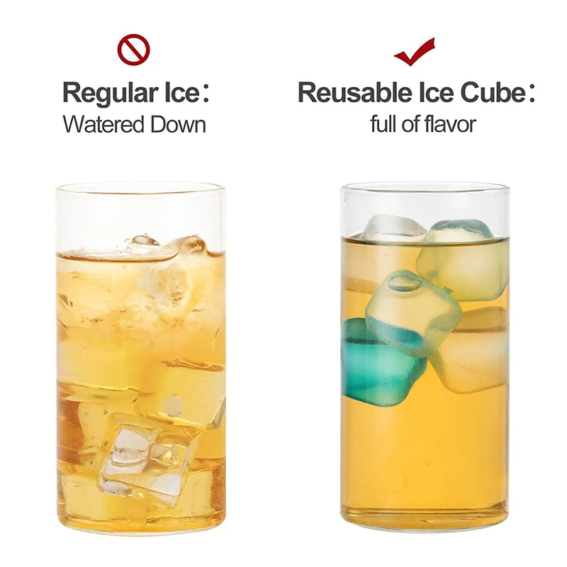 12Pcs/Set Whisky Reusable Ice Cube The Summer