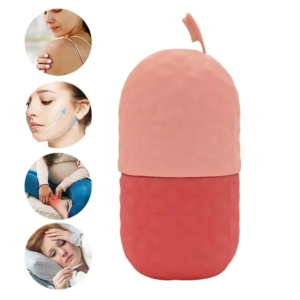 Ice Roller For Face And Eyes Silicone Ice