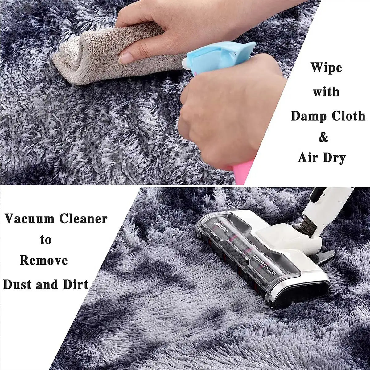 Plush Carpet For Living Room Sofa Floor Cushions Modern Soft
