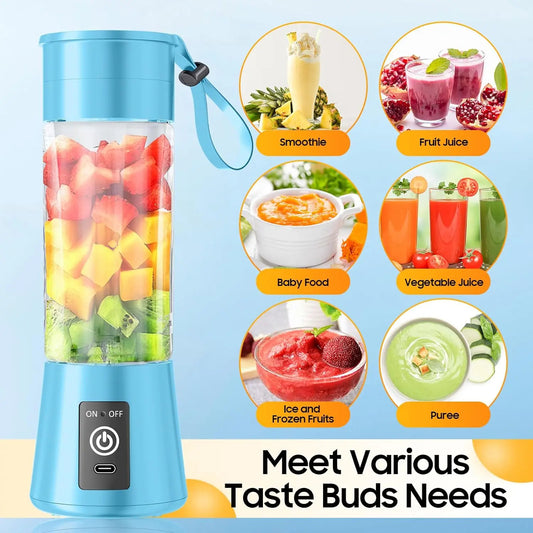 380ml household juice mixer mini electric juicer USB
