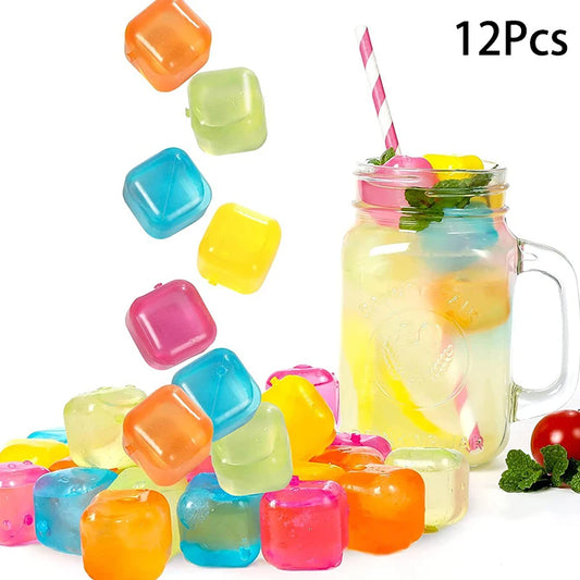 12Pcs/Set Whisky Reusable Ice Cube The Summer