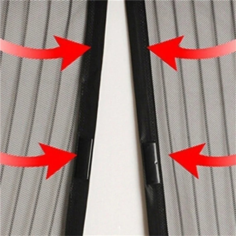 Anti-Mosquito Doors Screen Net Summer Automatic Closing