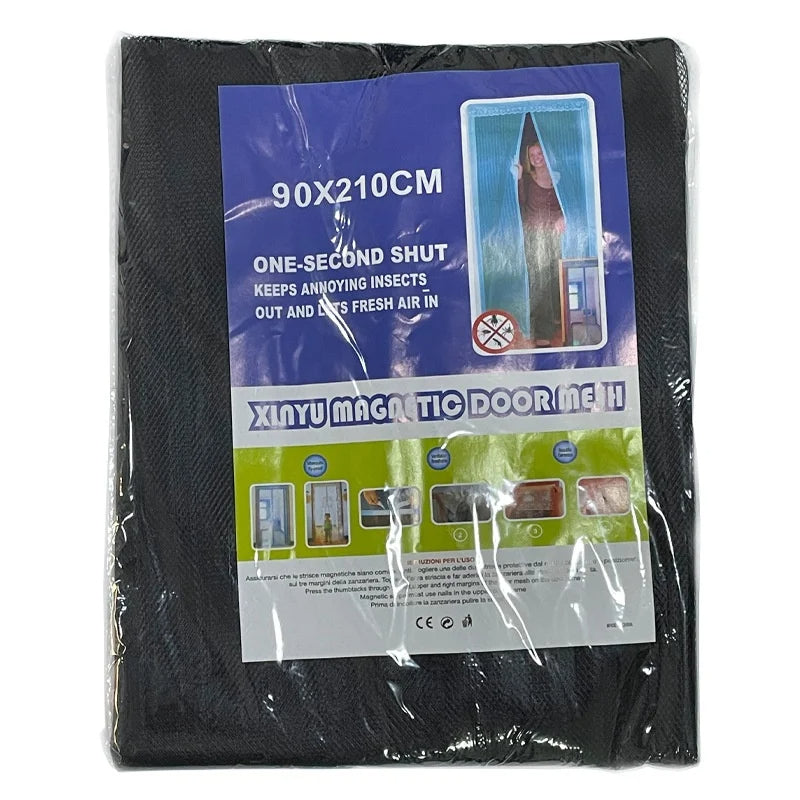 Anti-Mosquito Doors Screen Net Summer Automatic Closing
